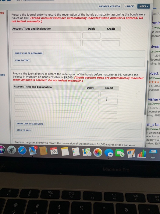 $1,840,000 of bonds on January 1, 2017 Prepare the journal entry to