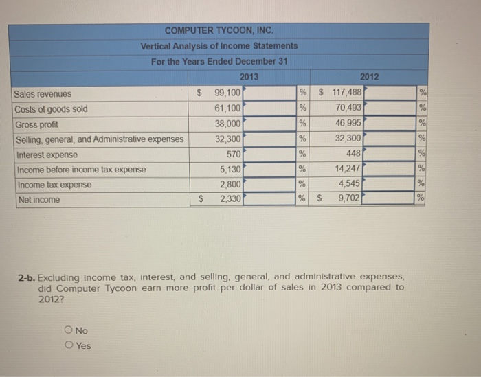 Computer Tycoon Inc. for the year ended December 31, 2013 Sales Revenues