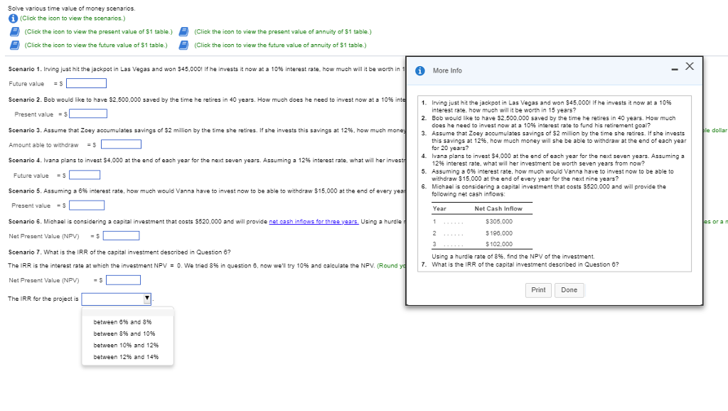  if image is blurry: https://i.imgur.com/60WtxoO.png Solve various time value of money