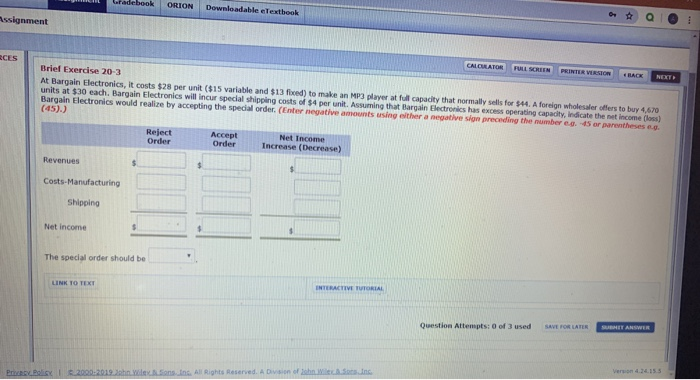  ORION Downloadable elextbook signment CALORATOR FULL SCREEN PRINTER VERSION BACK NER