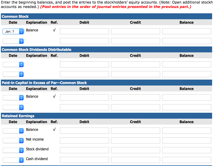 Par-Common Stock Retained Earnings 205,000 603,000 During the year, the following transactions