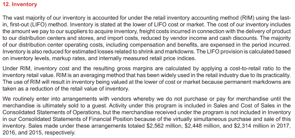(if the company does not have inventory, note and skip) Current cash