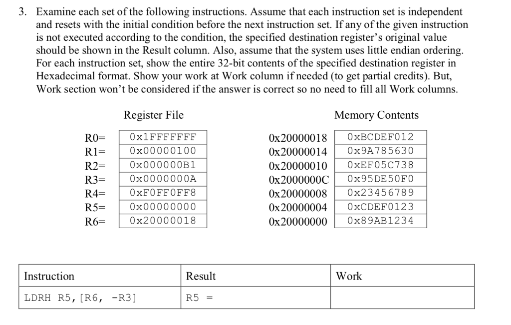 Directly fill the memory block below. If you can't understand how the