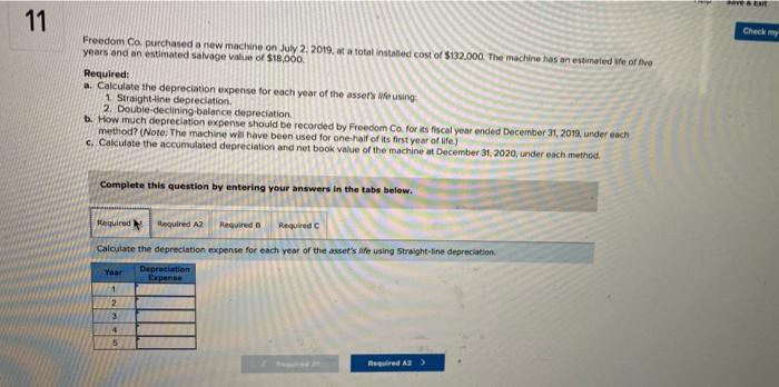 need help with the required section please VER 11 Checkmy Freedom Co.