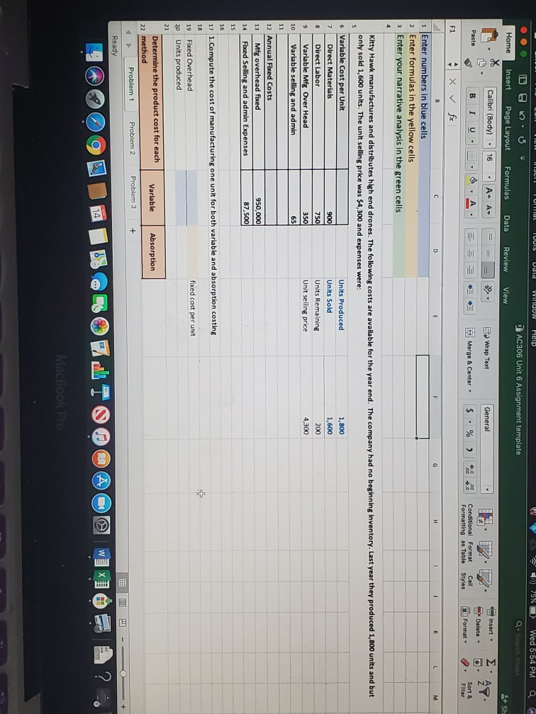 - Managerial Reporting Unit 6 Assignment - Man- agerial Reporting Submit Assignment