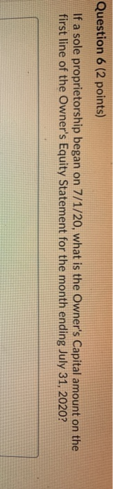  can somone answer these ? Question 6 (2 points) If a