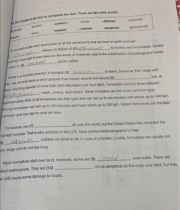  can you solve it cause damage extremely fe the words in