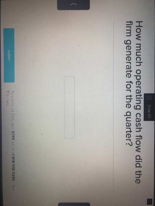 Problem 5 Cash Flow from Operating Activities: The Mid-American Farm Products Corporation