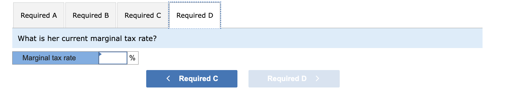 \multicolumn{1}{|c|}{ The tax is: } \\ \hline$10 & $11,000 & 10% of