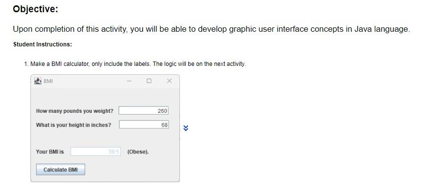  Objective: Upon completion of this activity, you will be able to