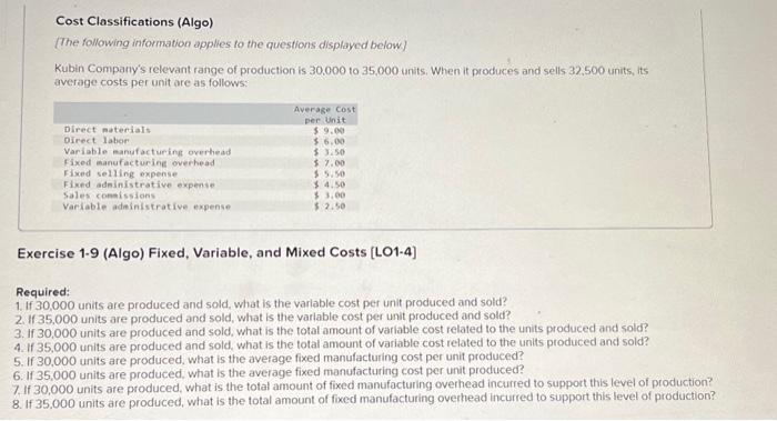 I need help woth this question please. thank you so much! Cost