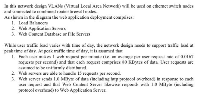 with the application functionality split between servers in each tier as shown