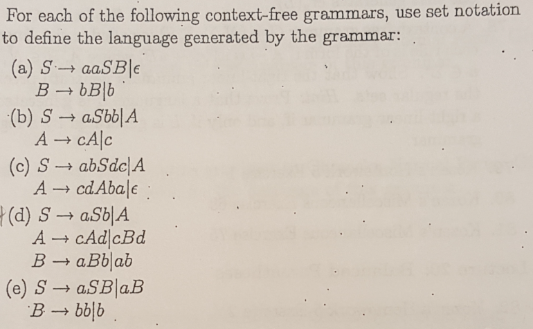 Need help with part (d). The correct answer given is {a^p c^m