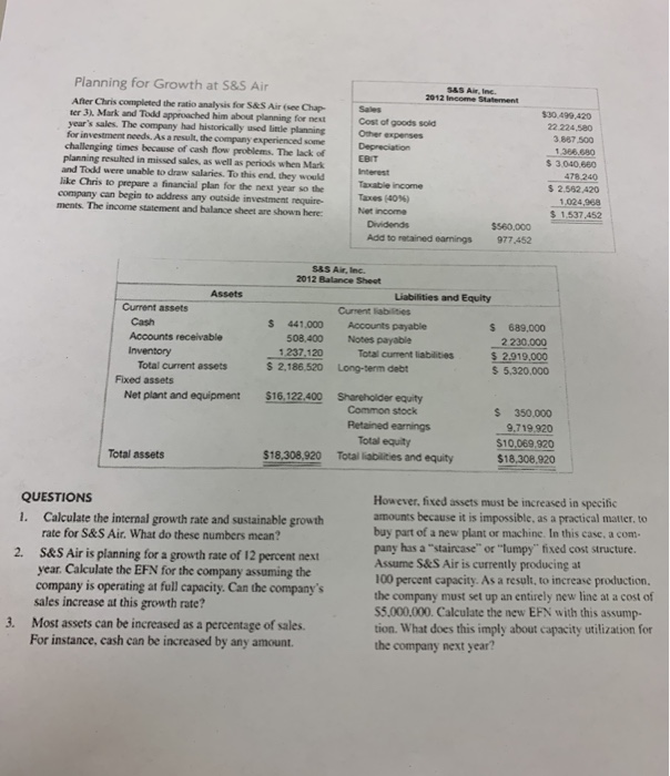 please answer number 3. question 1 and 2 have been answered Planning