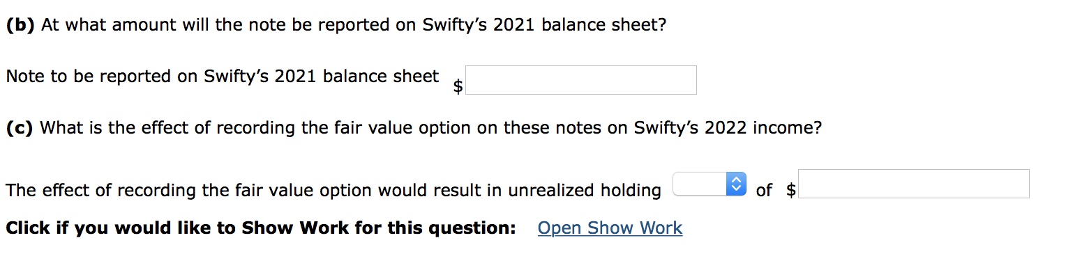 various lenders. Swifty has had a pretty good credit rating such that