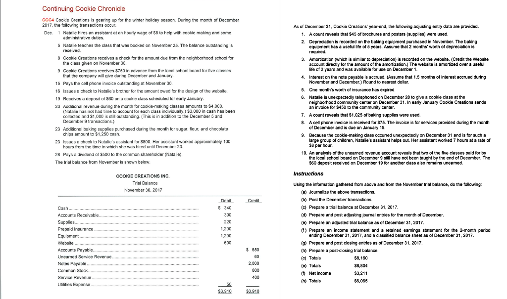  Continuing Cookie Chronicle CCC4 Cookie Creations is gearing up for the