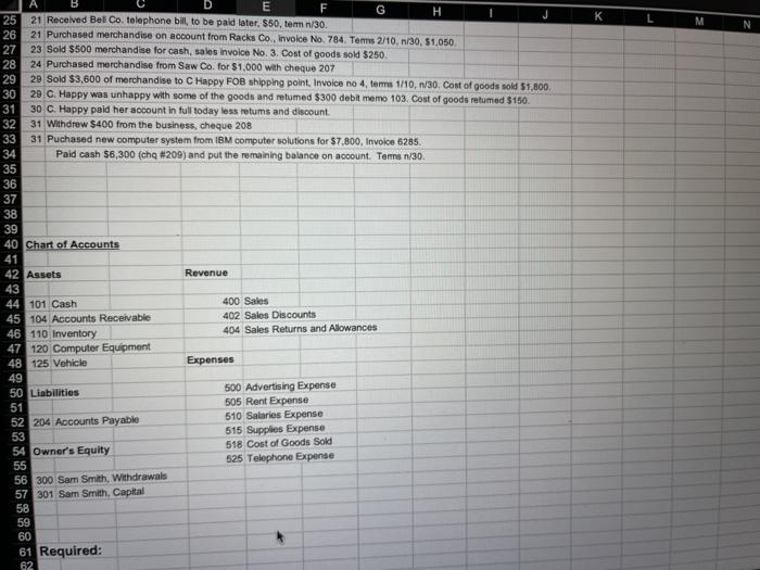 transactions for October 2022 for The Brown Company. Owner, Sam Smith has