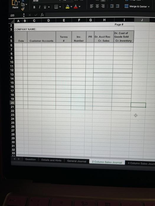 joumal. He has supplied you with the following joumals, General Joumal, Sales