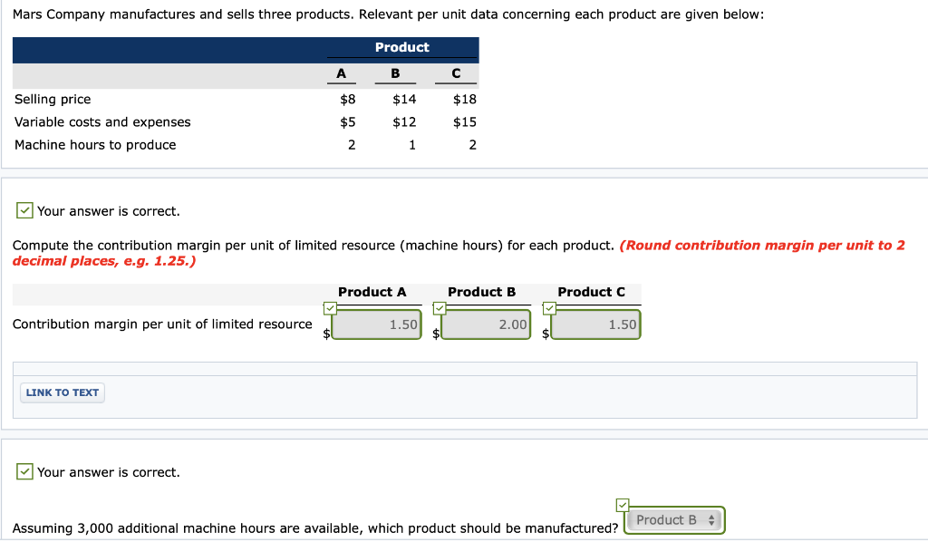 **Need help with the one I got wrong** Mars Company manufactures and