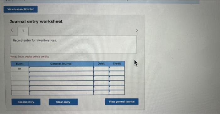 the lower-of-cost-or-market rule applied to each individual inventory item. Required b. Provide