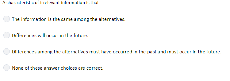decisions, managers need to know how to eliminate Avoidable costs. Non-value added