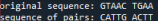 these results? INPUT: OUTPUT: Type in a nucleotide character (A,C,G, or T):G