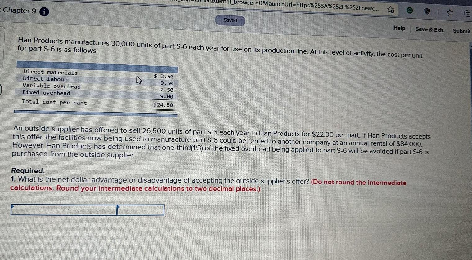 kindly request to provide answers in 30 minutes ernal_browser=0&launchUrl=https%253A%252F%252Fnew.... to Chapter