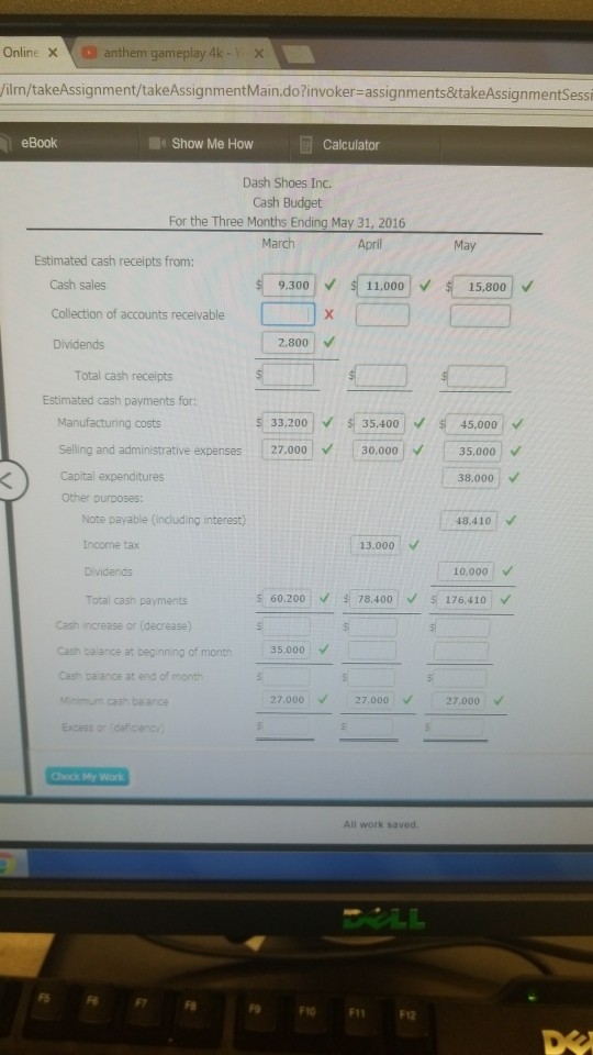 The controller of D ash Shoes tnc. instructs you to prepare a