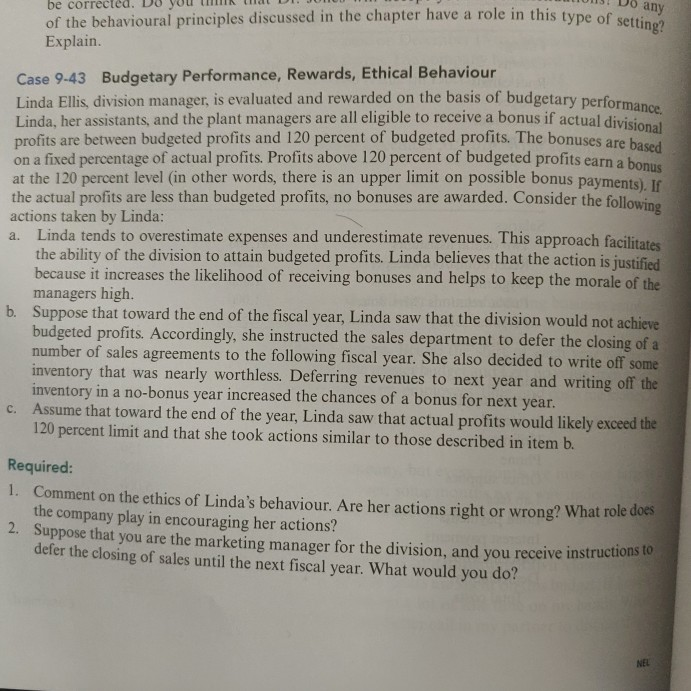  115Do any in this type of setting? be corrected. Do you