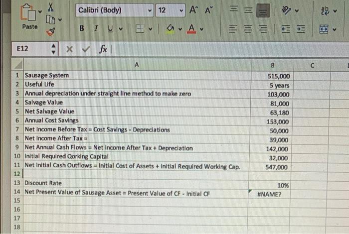 Up! Franks is looking at a new sausage system with an installed
