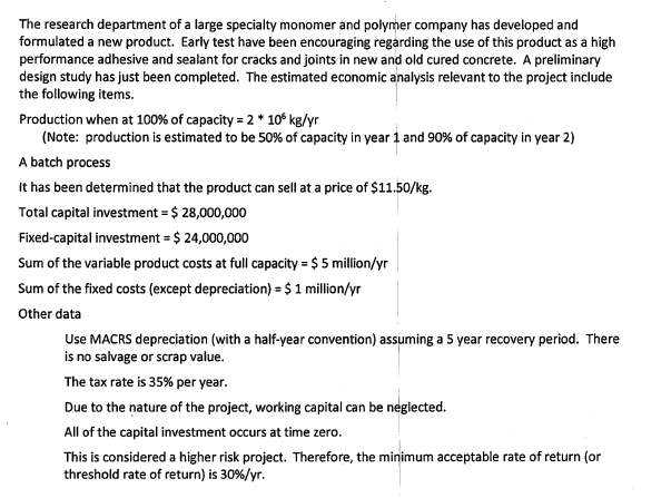 The problem statement is above. The questions are: 1. what is