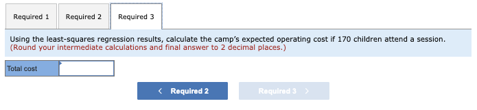 during June and July. Each camp session is one week and can