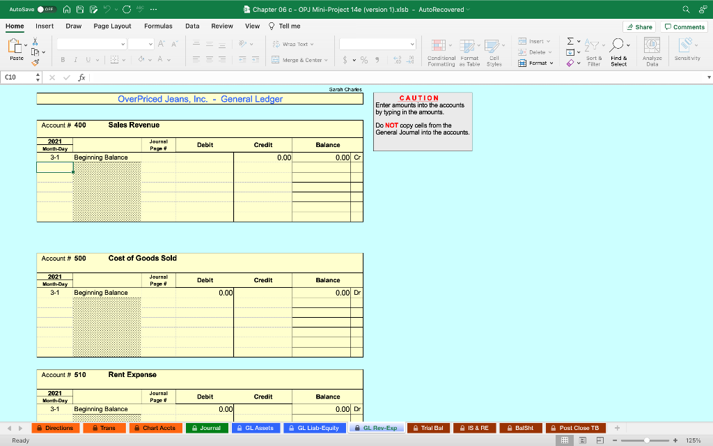 Click Save As - In Save As: enter LastNameFirstName-OPJ Format must be
