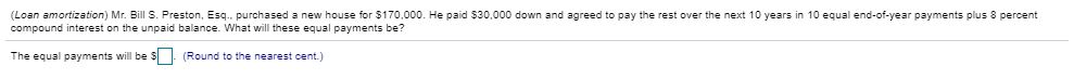 annual end-of-the-year deposits into a tax-deferred account paying 10 percent annually. What