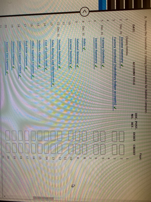(f) 1.450 2,370 21,000 21,000 Finished Goods Inventory Work in Process Inventory