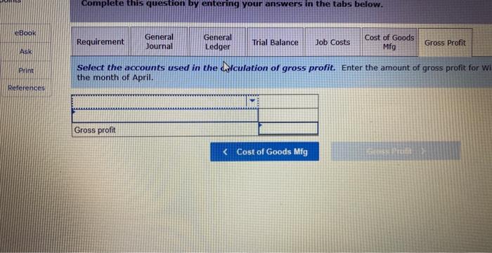 b. Record the direct materials used. Print Note: Enter debits before credits.