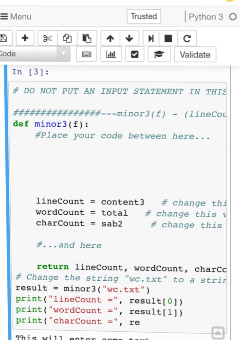 purpose of this assignment is to write a Python version of the