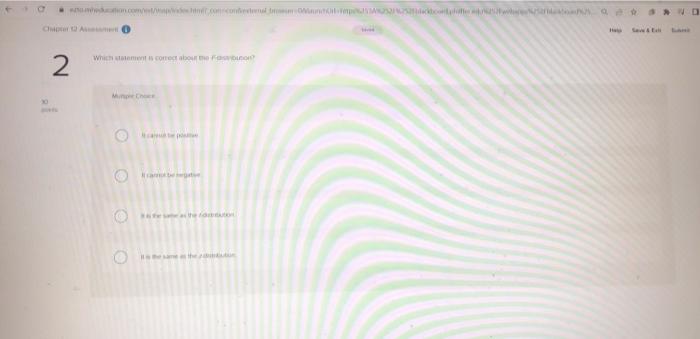  wat White correct about Pro 2 w Other Which statement is