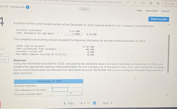 help me solve this please A portion of the current assets