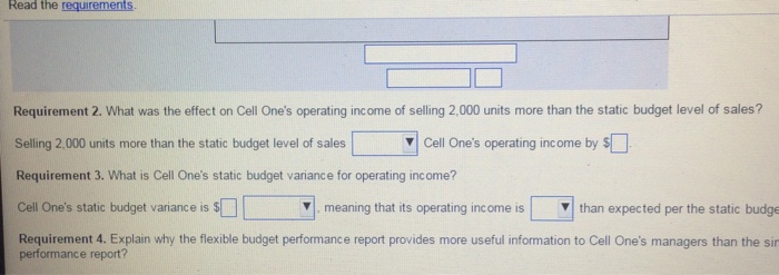8,000 units. 1.) prepare a flexible budget performance report for July. 2.)