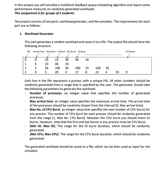 please write a full implementaion code you can use java or python