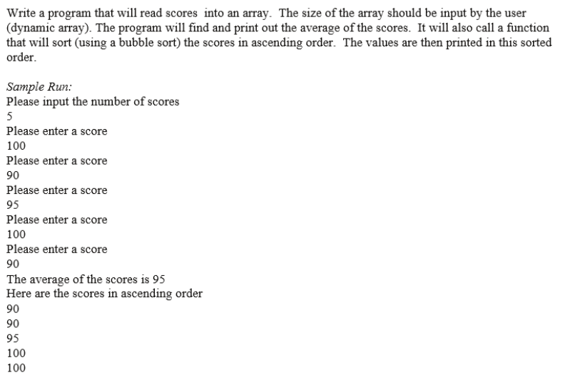 Remember that dynamic arrays are accessed by a pointer variable and thus