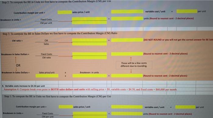 Late Delivery currently delivers packages for $9 each. The variable cost is