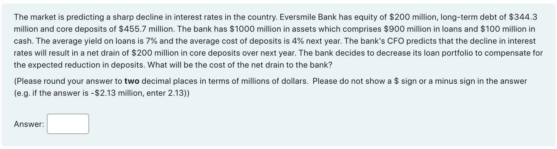  The market is predicting a sharp decline in interest rates in