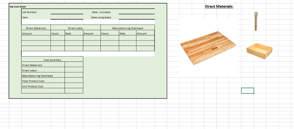 tables, Each table is specially customized for the customer. This month, you