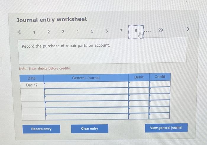 corporation entered into the following transaction Check my work The corporation performs
