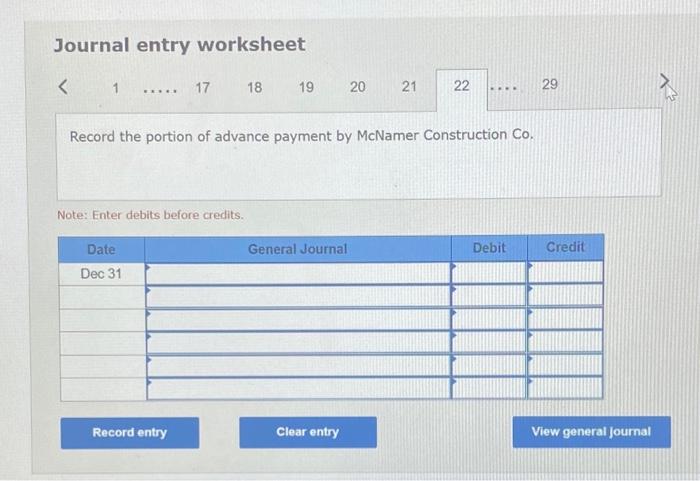 Rental Fees.) Dec. 12 Paid salaries of $6,240 for the first two