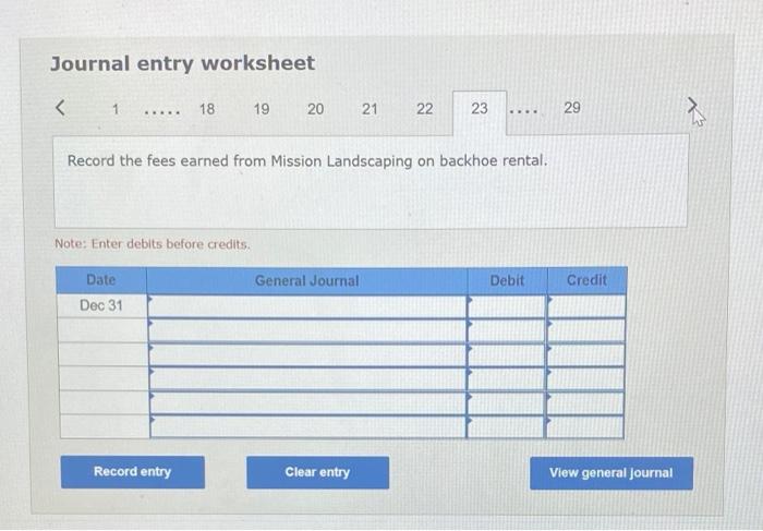 weeks in December Dec. 15 Excluding the McNaner advance, equipment rental fees
