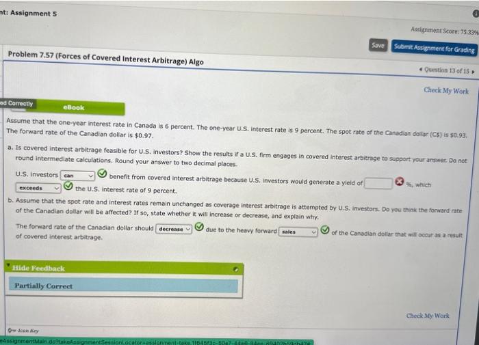 round interthediate calculations. Round your answer to one decimal place, Covered inserest
