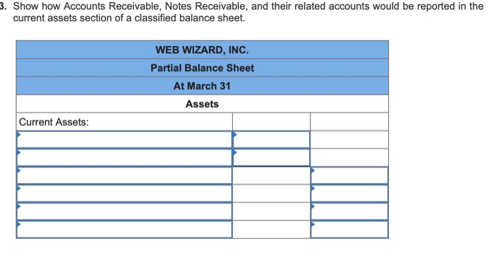 months. h. On March 15, the company collected $200 on the account